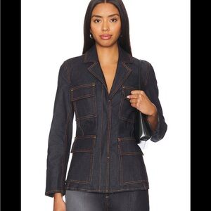ALC 2 denim Jacket amazing never worn! $495